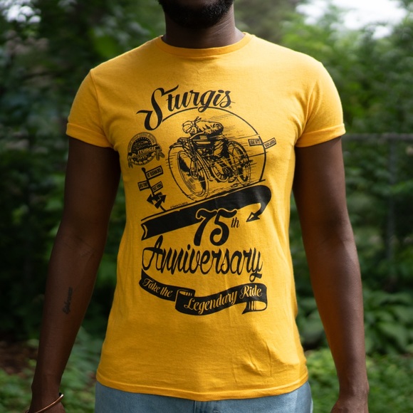 Authentic Sturgis Motorcycle Rally Graphic Tee - Picture 2 of 9